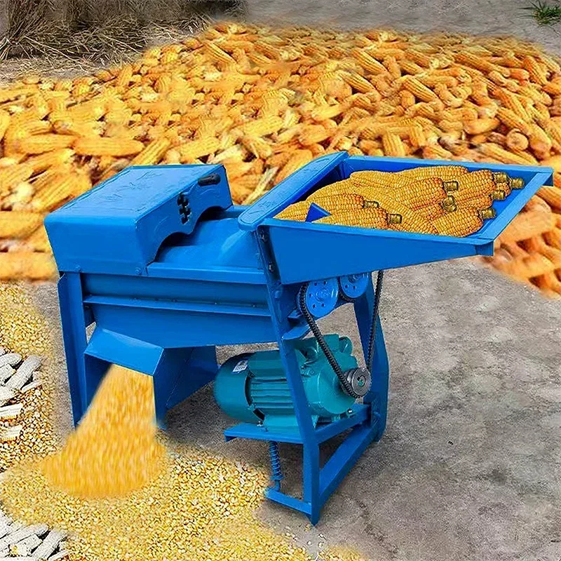 

high efficiency maize sheller thresher used corn machine with farmer