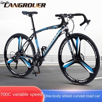 GRYLLS Bend Road Bike 700C Variable Speed Mountain Bike Student Adult BICYCLE Double Disc Brake Bike Hot New