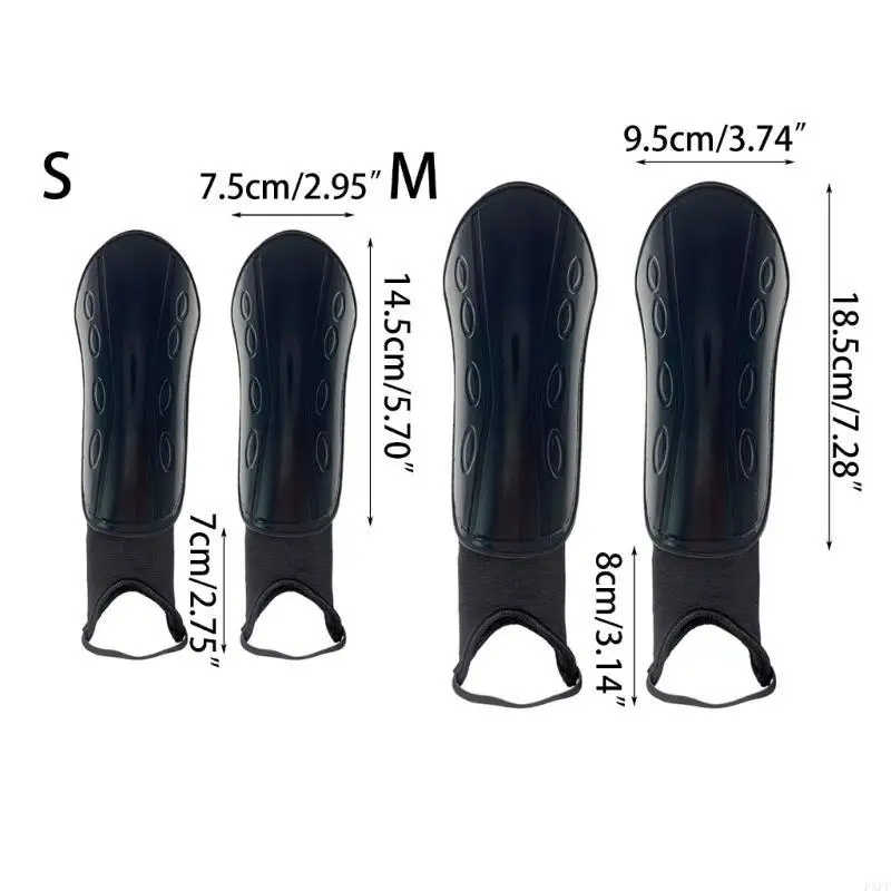 1 par caneleiras futebol respiráveis, protetores caneleiras futebol, equipamentos para meninos e meninas