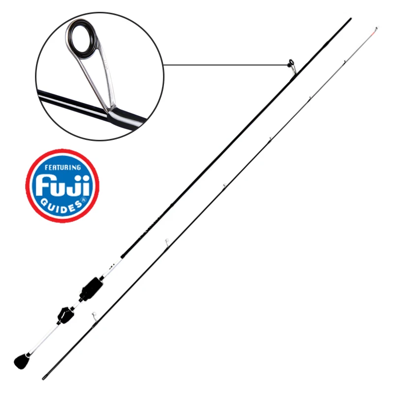 Mifine ILLUSION SLASH XUL Ultraleichte Spinnrute 0,2-0,8g 30T Carbon Faser Fuji/LS Ringe Solide Tipps für Forelle Angelruten 3