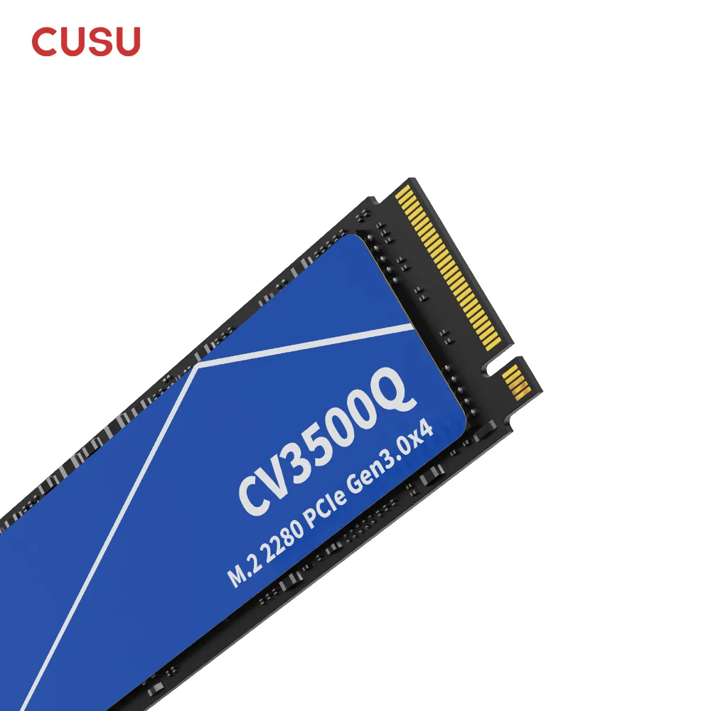 CUSU SSD NVMe M2 512GB 1TB 2TB SSD PCIe3.0 M.2 2280 Disco duro Disco de estado sólido para computadora portátil de escritorio