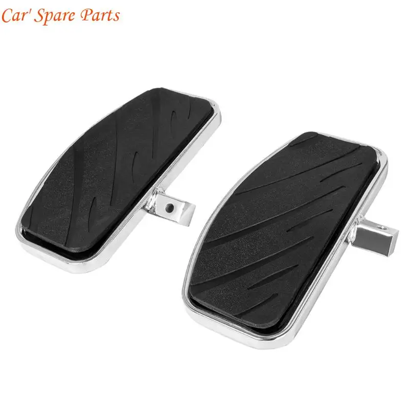 

Y4UA Universal Foot Pegs 360 Front Rear Aluminum Rubber Motorcycle Footrest Pedals