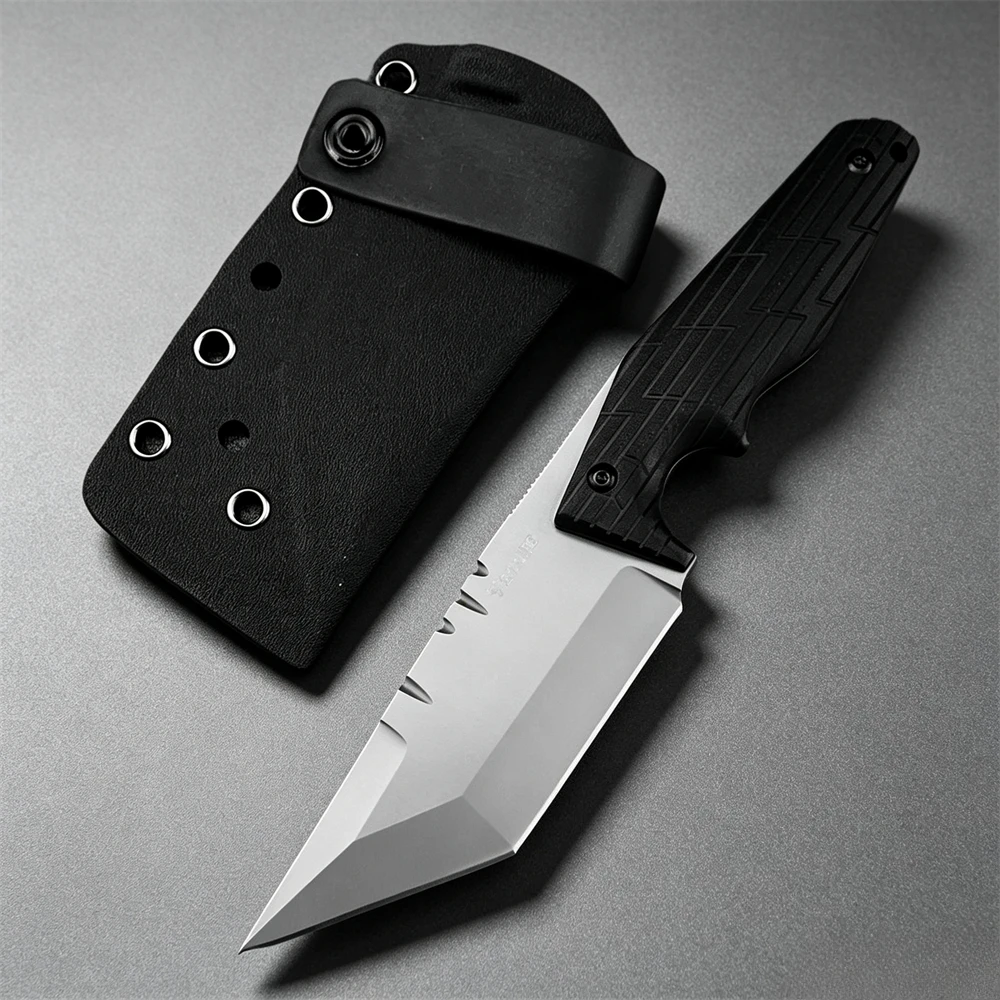 Edc Fixed Blade Deep Carry - 7Cr13MoV Fixed Blade Survival Straight Knife