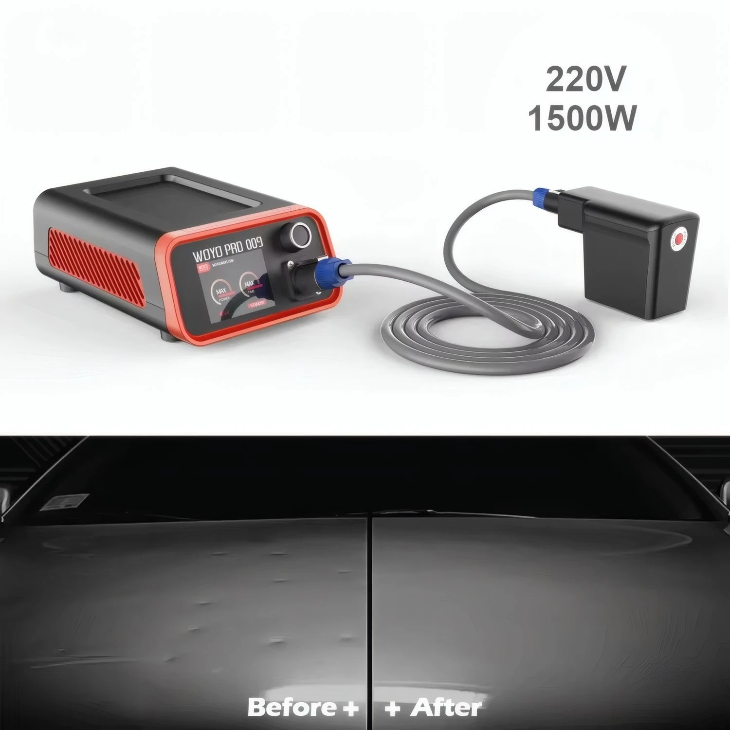 PDR009 고정밀 자동차 알루미늄 차체 무도색 덴트 리페어 도구 HOTBOX 자동차 판금 덴트 풀러 자동차 덴트 제거