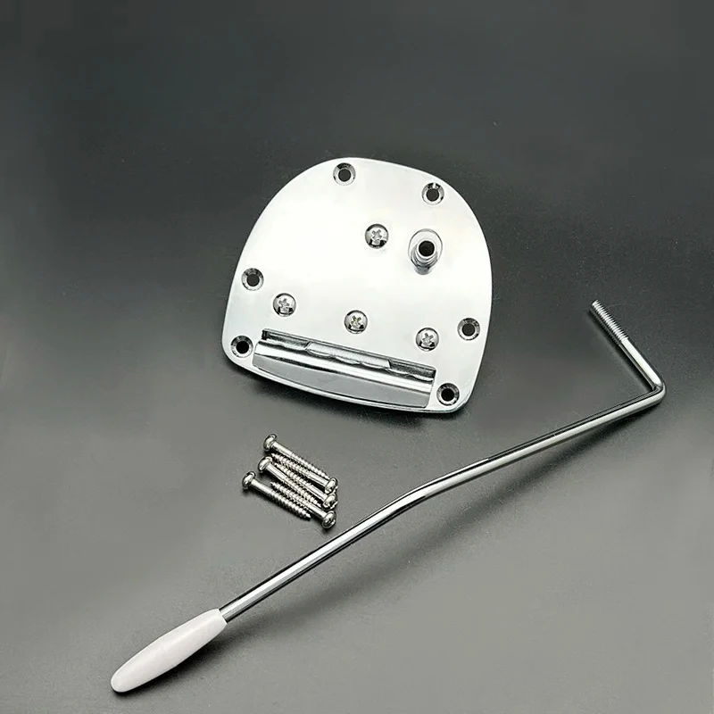 

Electric Guitar Tremolo Bridge with Arm for JM Style Guitar Bridge Parts Chrome