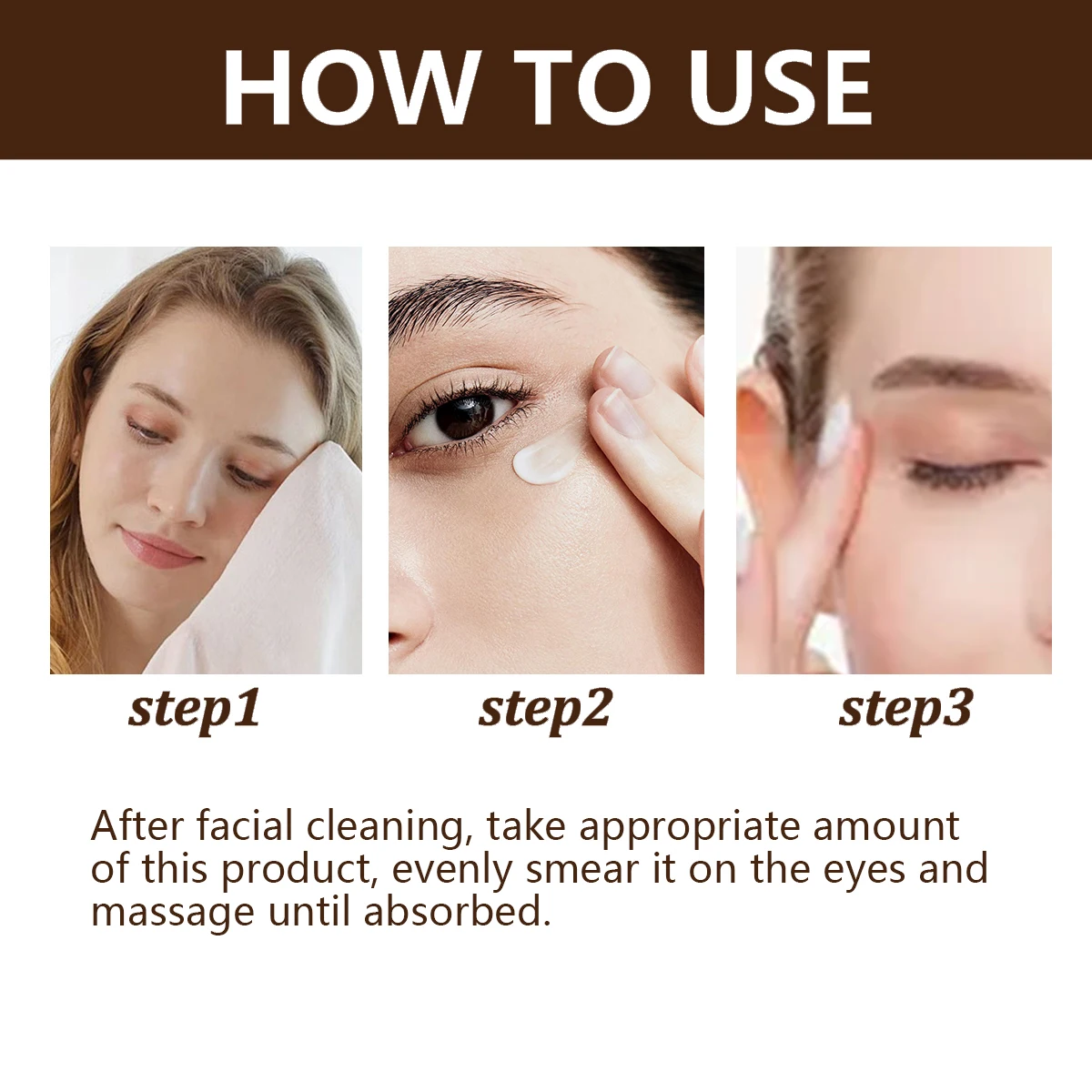 أكياس العين المستهدفة والهالات السوداء والتجاعيد. كريم مرطب للعين مع ماء آيس ليفين وباي فينوتين. آمنة وفعالة 20 جرام. #4