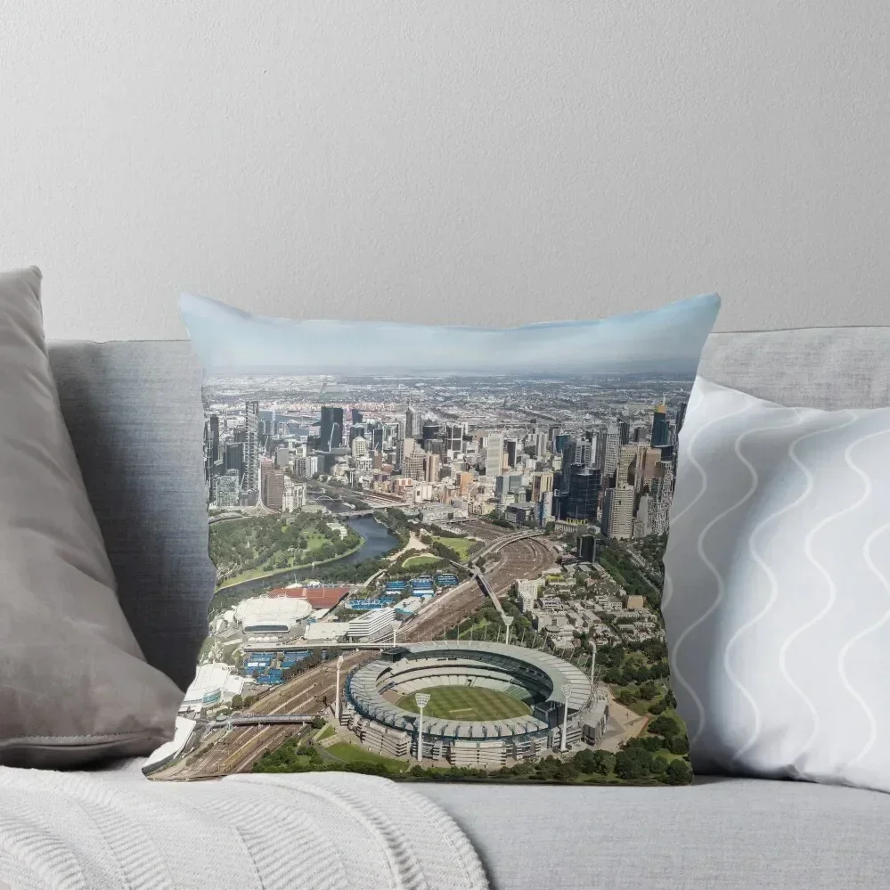 Melbourne Cityscape Throw Pillow Sofa Cushion Cover Pillow Case Christmas Pillowcases For Pillows pillow