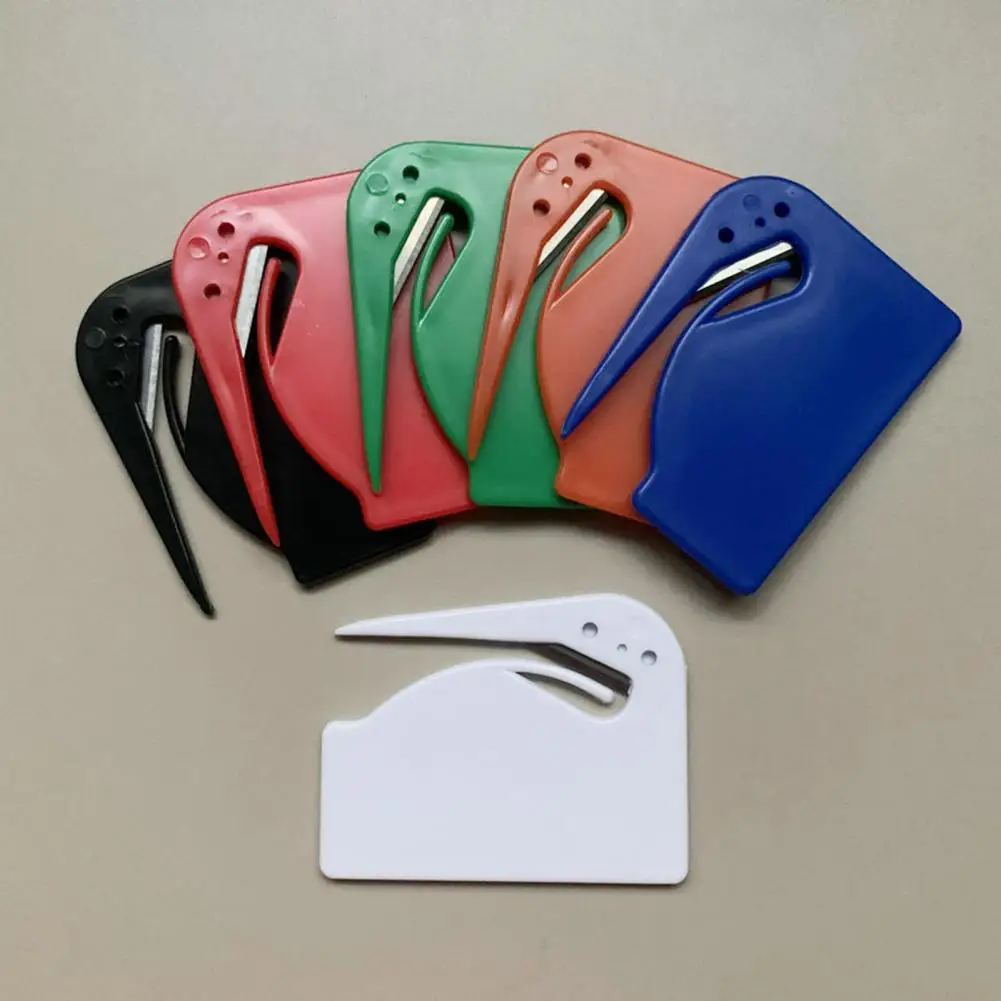 Резак для листов с острым скрытым лезвием, безопасный дизайн, открывалка для конвертов, резак для бумаги, резак для оберточной бумаги, инструмент для открывания упаковки Hj단기