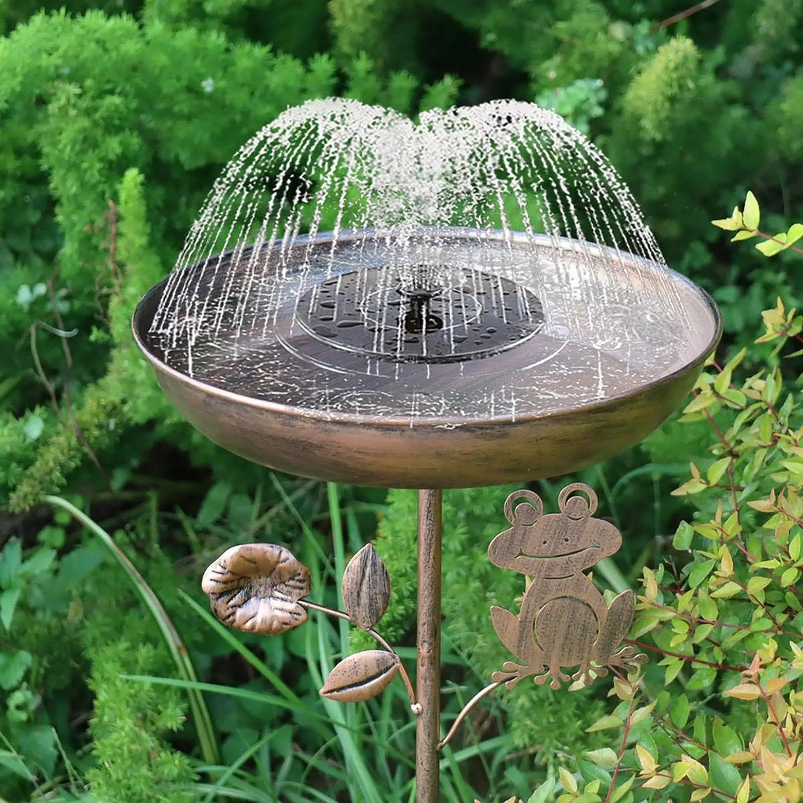 هدية حمام الطيور هووسورمينغ، حمام طيور أنيق لفناء الشرفة