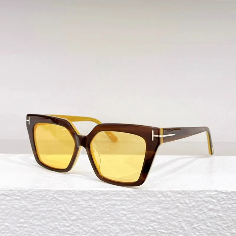 

Simple and Comfortable Acetate High Quality Vintage Sunglasses Retro Oval Folding Design Sunglasses for Men and Women