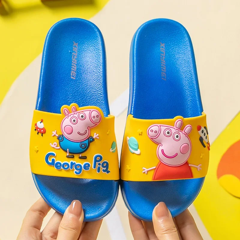 Peppa Pig Cartoon Toys Cute Summer Infant Home pantofole giocattoli ragazzi e ragazze Baby children\'s Day Gift Toys