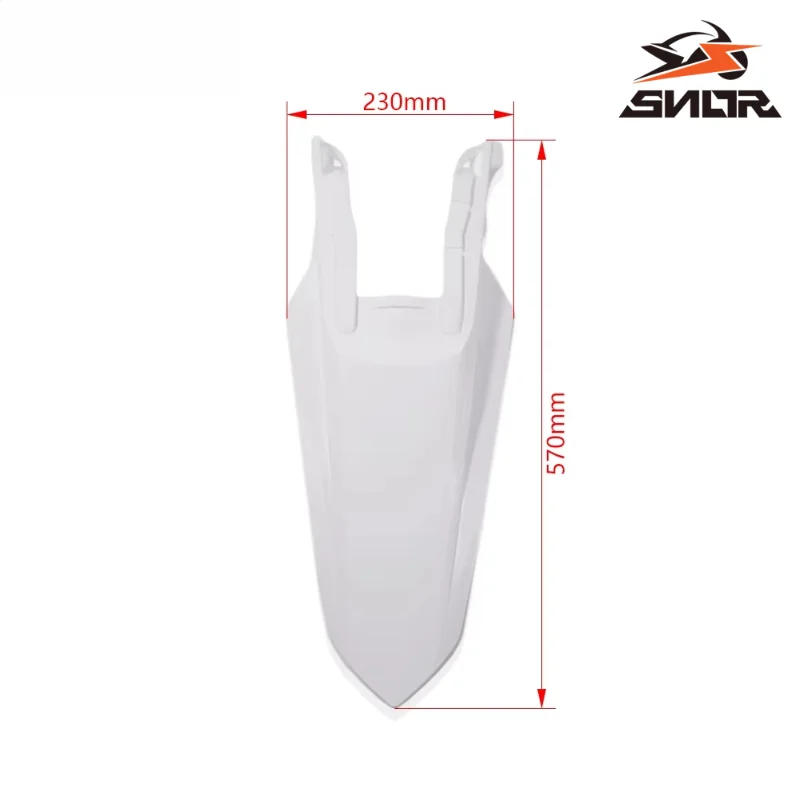 SNOR Motorcycle Accessories Rear Fender Mudguard Splash Guard Cover For KTM SX SXF XC XCF 125 250 350 450 Pit Dirt Bikes 2023-24 view 3