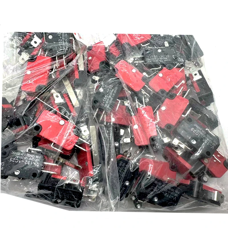 20PCS/Lot V-156-1C25 Micro switch with long wheel Small travel limit micro switch