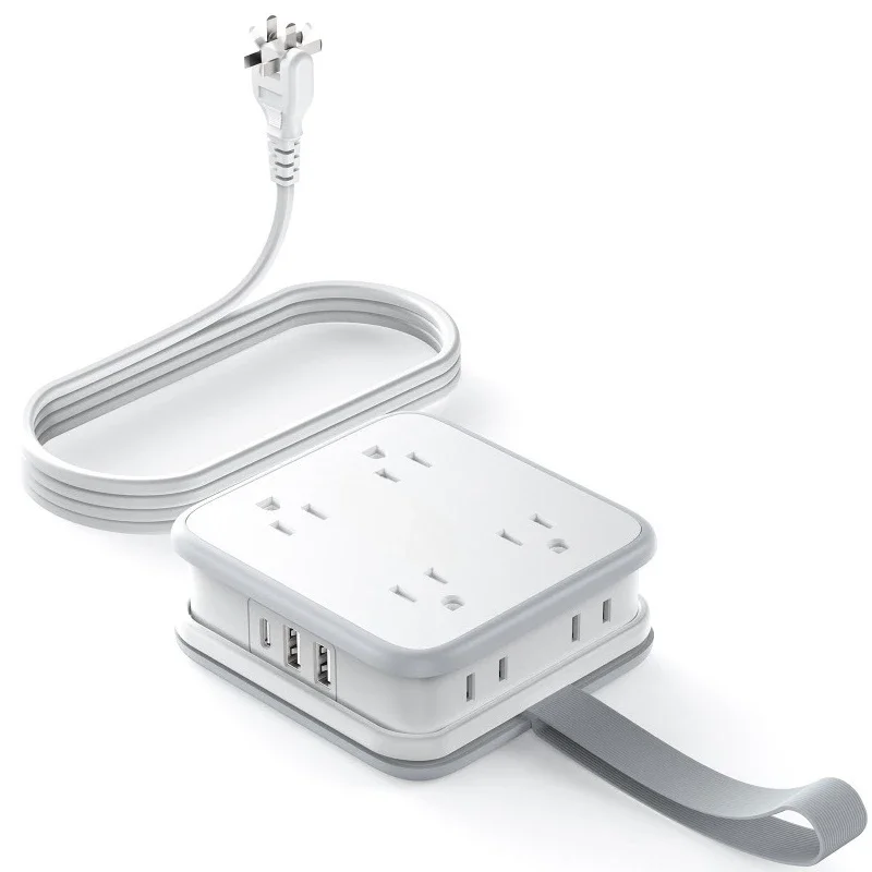 USB power socket, American office desktop plug-in bedside bookcase UL