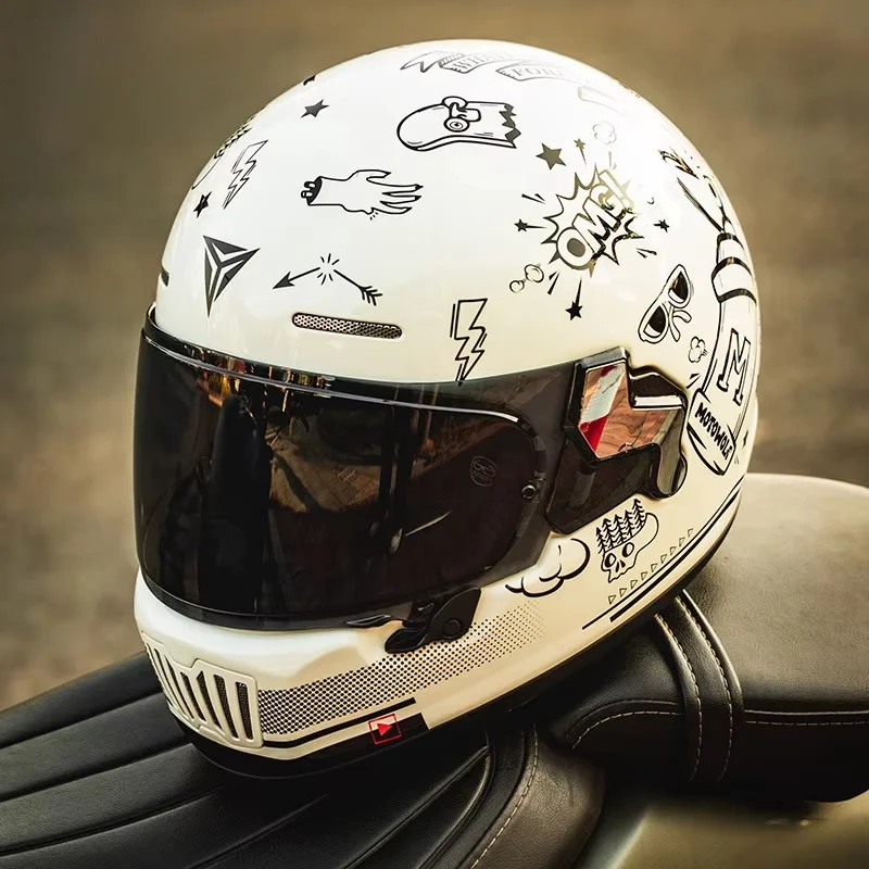 Motowolf Full Face Motorcycle Helmet Men Women Motocross Racing Helmet Lightweight Off Road Street Bike Helmet DOT Approved