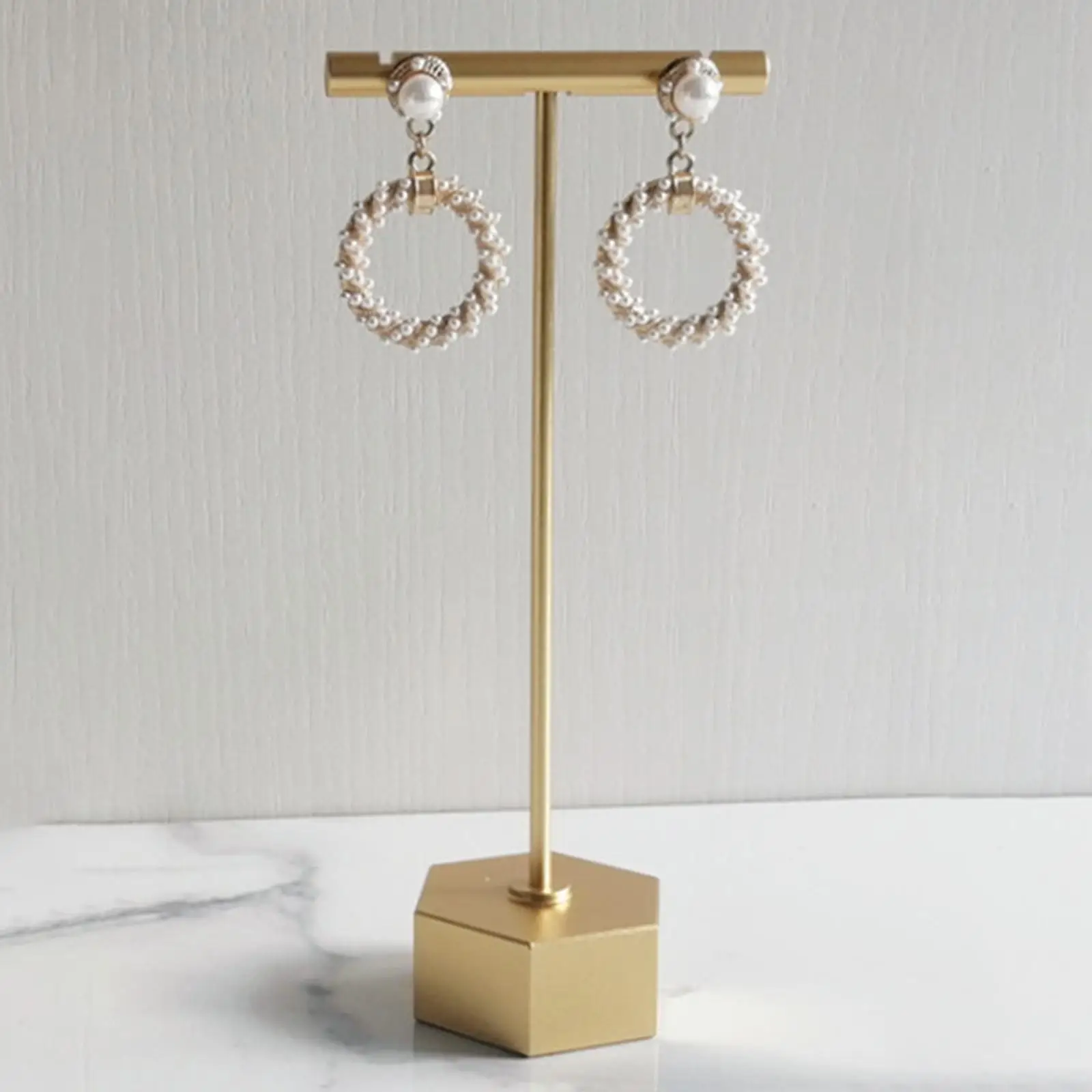 Metal Earring Display Stand, Tabletop Earring Display Holder para Show