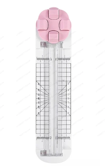 

4-In-1 paper cutter, indentation wave, round , hole punch