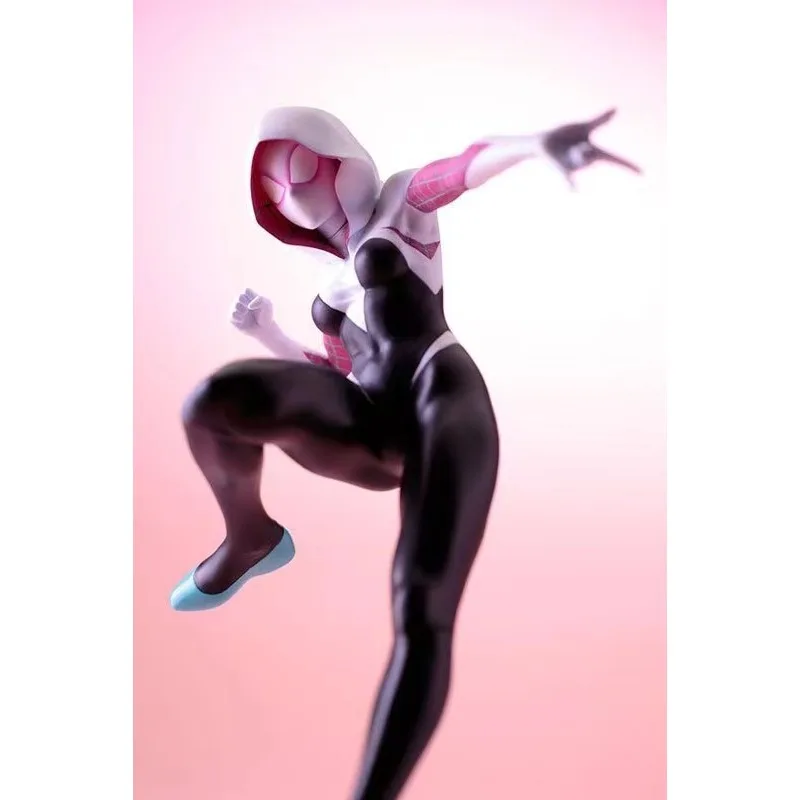 Hot toys Marvel Anime Woman Spider Man Gwen beautiful girl scene box-packed Immovable statue Collectible Model decoration gifts