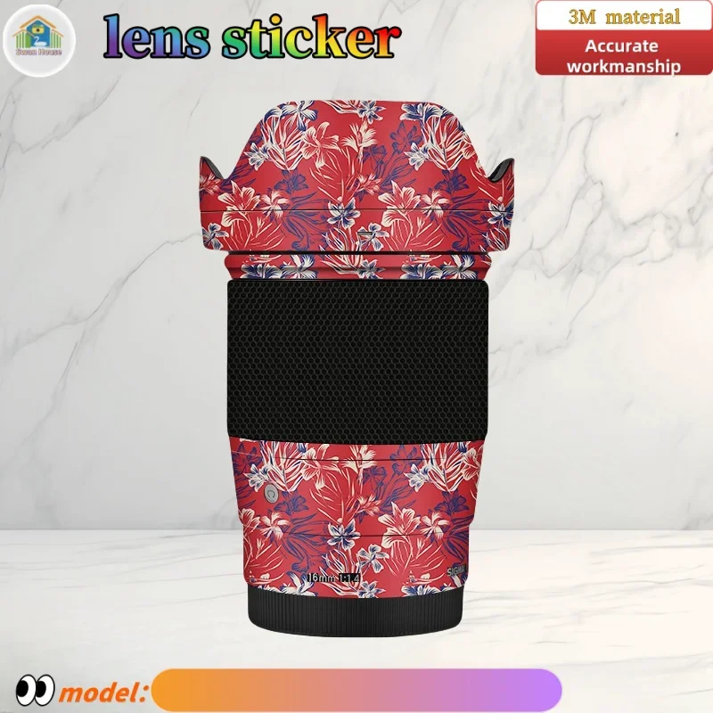 16F1.4 For Sigma 16 F1.4 Camera lens sticker, DIY skin, Precision tailoring wear-resistant protective film