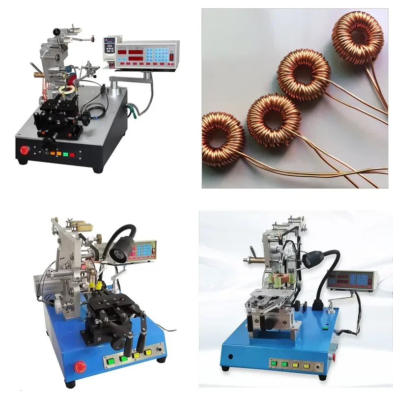 Machine d'enroulement automatique de bobines toroïdales de grande taille AP01 pour l'enroulement de transformateurs de détection de courant toroïdaux