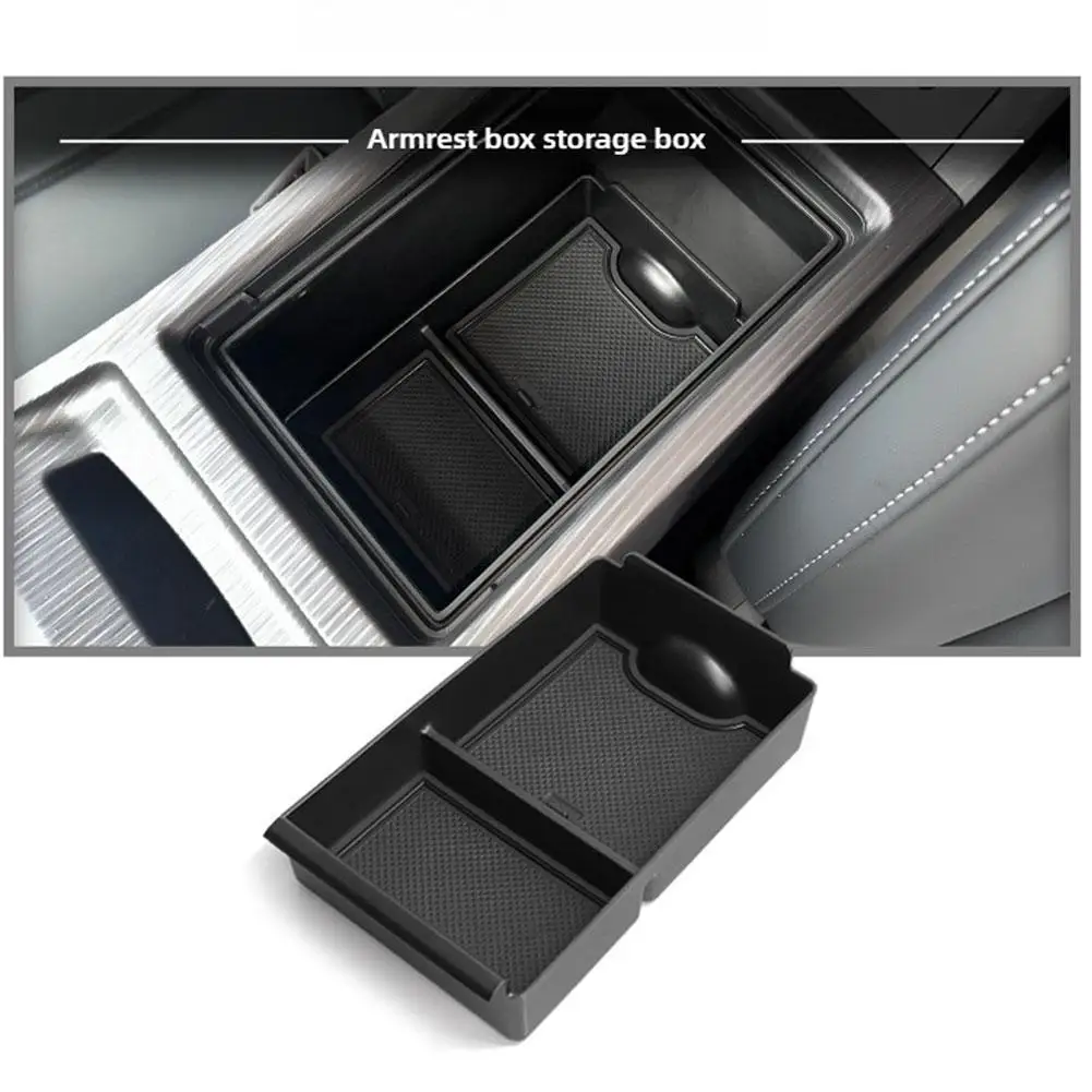 

TPE For Chery Jaecoo J7 2024 2025 Indoor Central Upper Layer Console Car Armrest Storage Box Holder Interior Car Tool