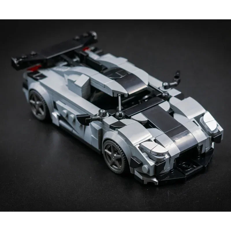 Building Block MOC-128027 Small Sports Car Assembly Model 379PCS Adult and Child Puzzle Education Birthday Christmas Toy Gift