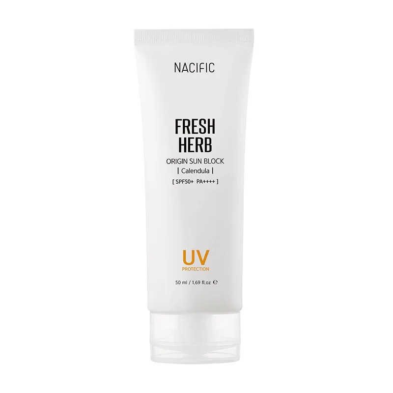 Nacific frische Kräuter Herkunft Sonnencreme Calla ndula 50ml spf50 pa Gesichts Sonnenschutz lang anhaltende wasserdichte Bleaching Korea