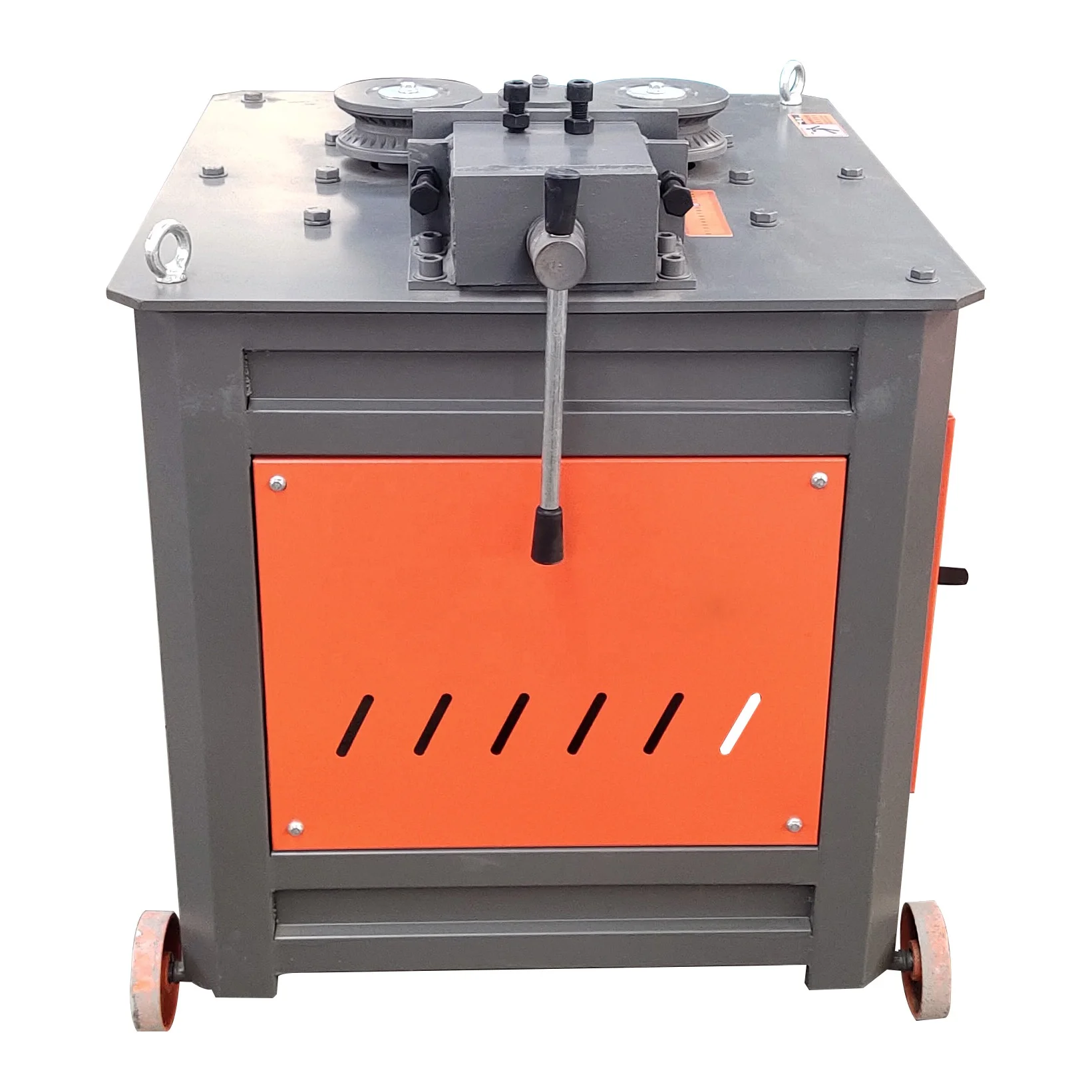 China Manufacturer Electric Rebar Hoop Bender Steel Arc Bending Machine Automatic Carbon Steel Rebar Stirrup Bender New Motor