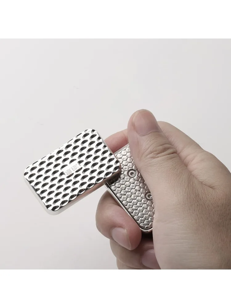 Carte à pousser rotative magnétique en nid d'abeille, jouet de décompression, curseur Tactile, Gyroscope du bout des doigts, soulage l'anxiété et jouets relaxants