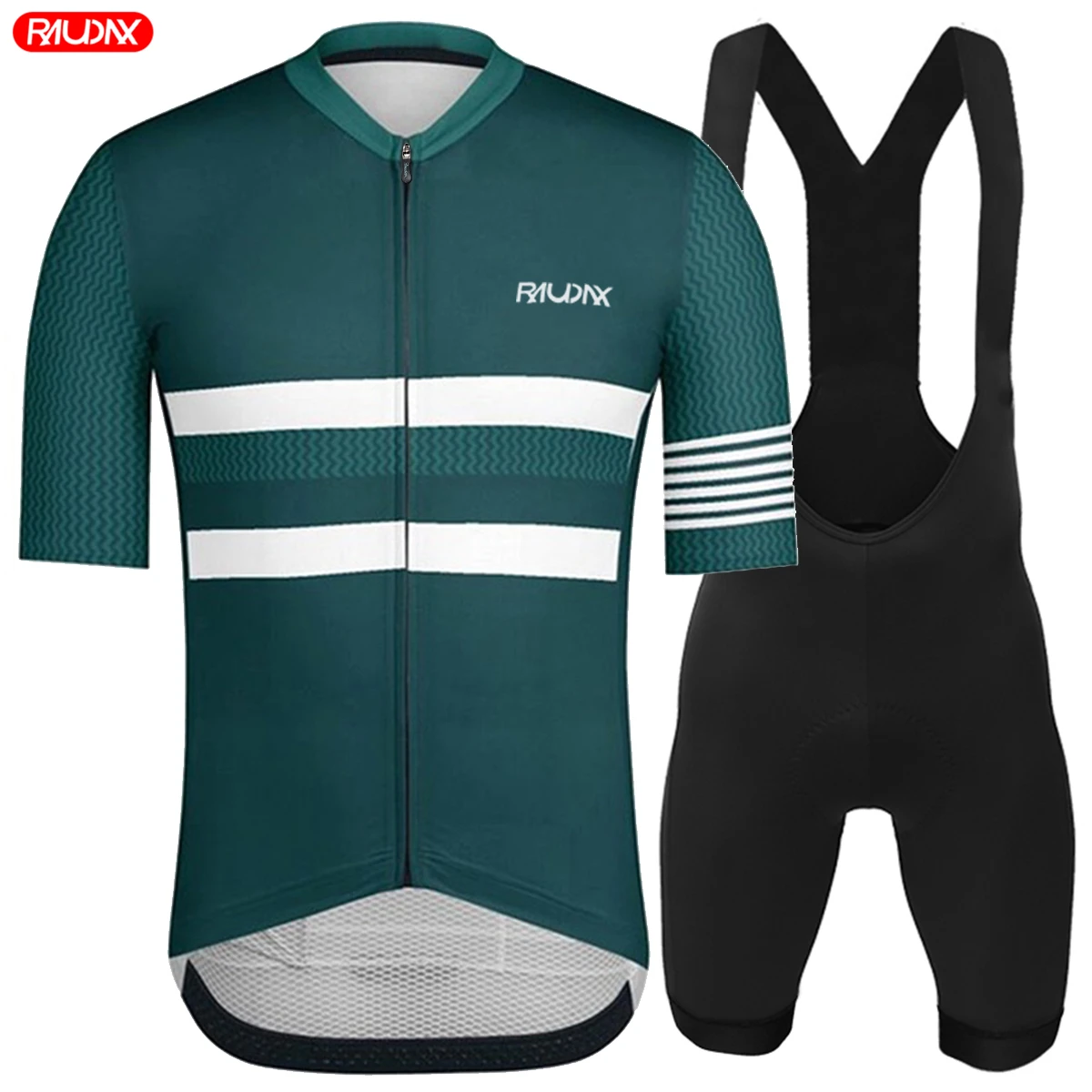 2024 Raudax High Quality Ciclismo men Summer Short Sleeve Cycling Jersey Breathable Maillot Ciclismo Hombre Cycling clothing Set