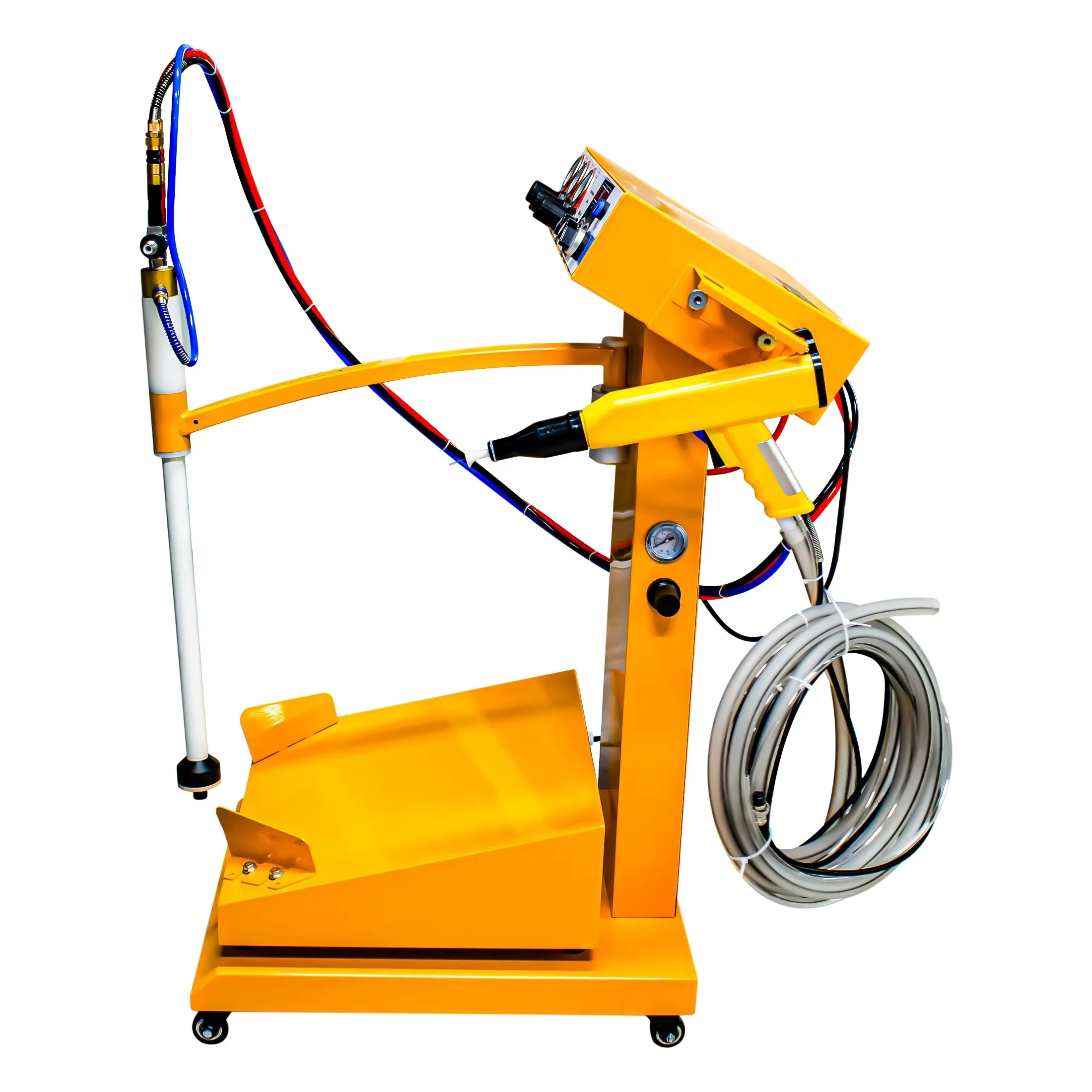 Electricity Powder Coater Without Hopper 110/220V 45W Curing Oven & Spray Booth Compatible  Color Change