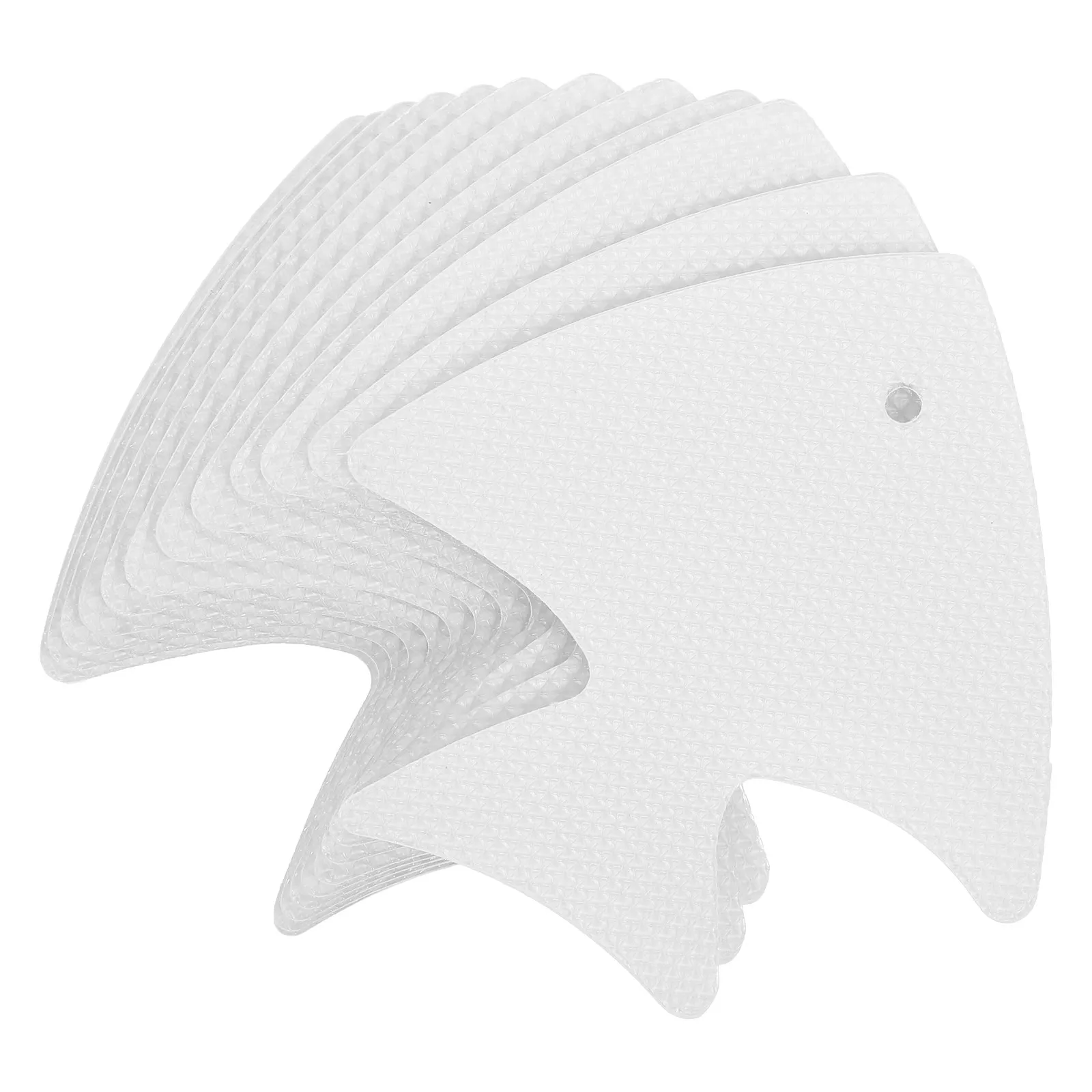 12Pcs Bathtub Non Slip Stickers Fish Design Shower Grip Stickers for Bath Tub Kitchen Swimming Pool Ladder Floor Safety