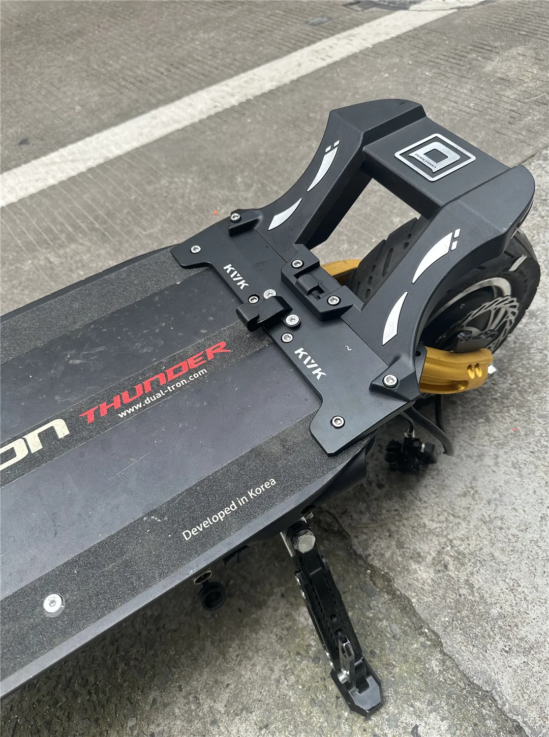 Hintere Reitstockhalterung, Verlängerungsplatte, Pedal für DT Dualtron Thunder Victor Luxury Eagle Pro – Detail 5