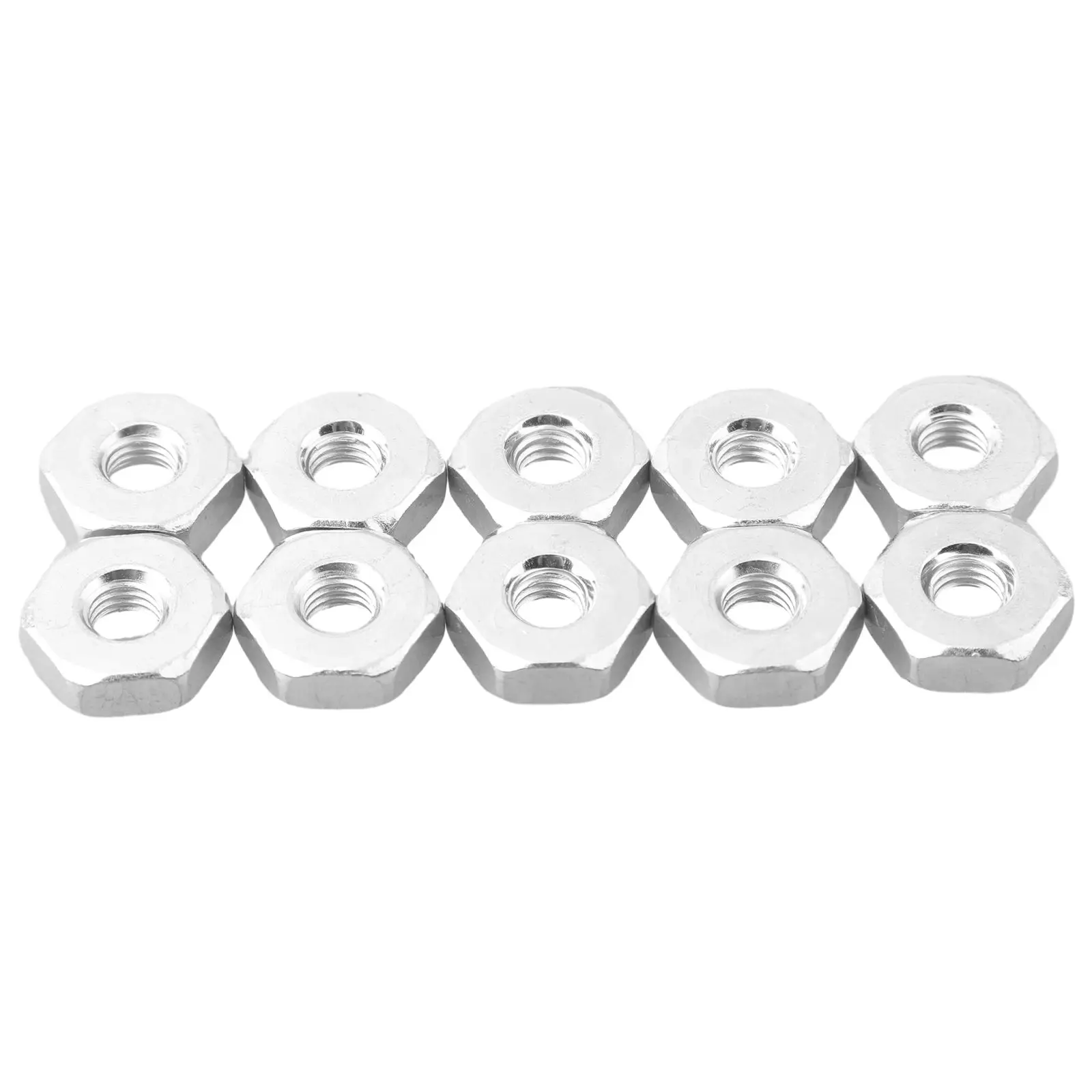 10 stücke M8 Guide Bar Muttern Fit Für MS 180 250 381 361 440 660 Kettensäge Teile Gewinde Guide Bar muttern Kettensäge Teile