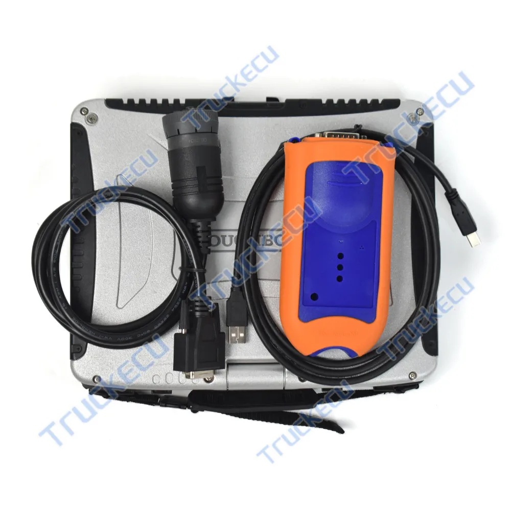 V5.3 CF JD EDL V2 Adapter Service Tool Electronic Data Link Diagnosis CF19 Laptop