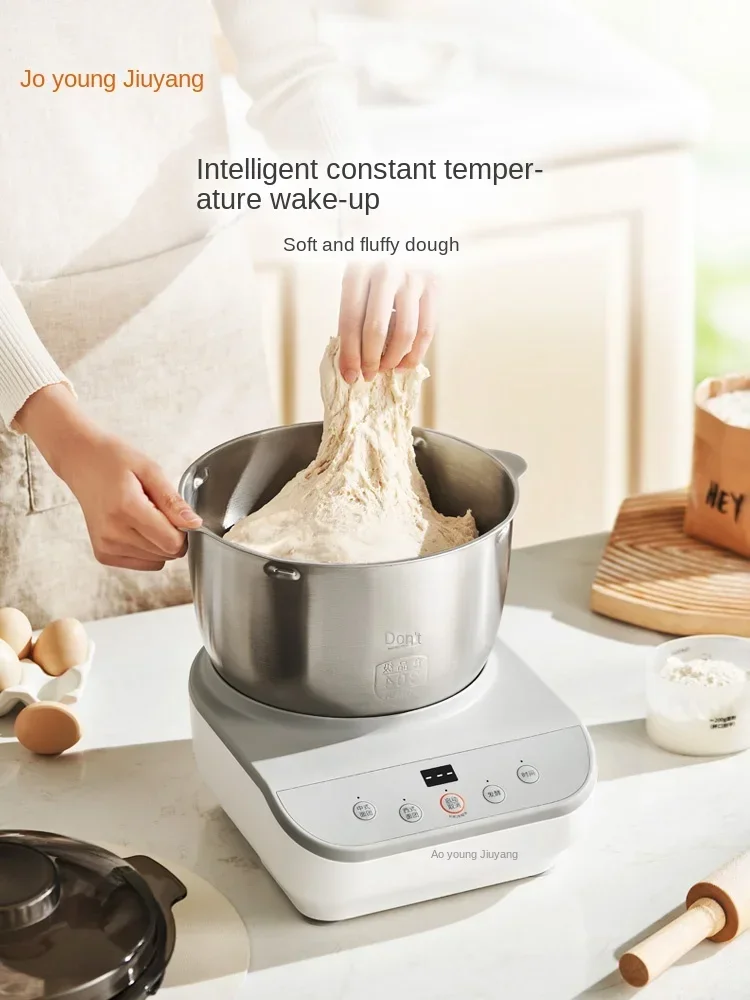 آلة المعكرونة Jiuyang ، صغيرة أوتوماتيكية بالكامل ، العجن والتخمير ، آلة الشيف المتكاملة لخلط المعكرونة الحية ، 220 فولت
