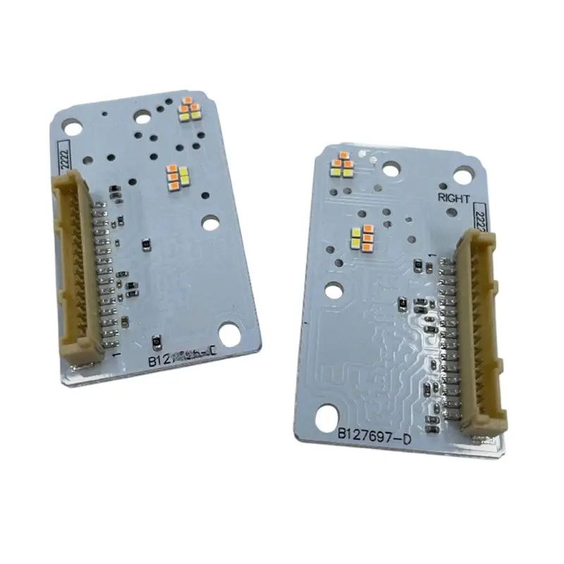 For Renault Megan 21-23 Front LED Headlight Daytime Running Light Source Chip DRL Angel Eye Module Board B127697-D R