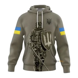 Country Flag Ukraine Army Camo Soldier Ukrainian Pullover Tracksuit 3DPrint Men/Women Harajuku Casual Funny Jacket Hoodies