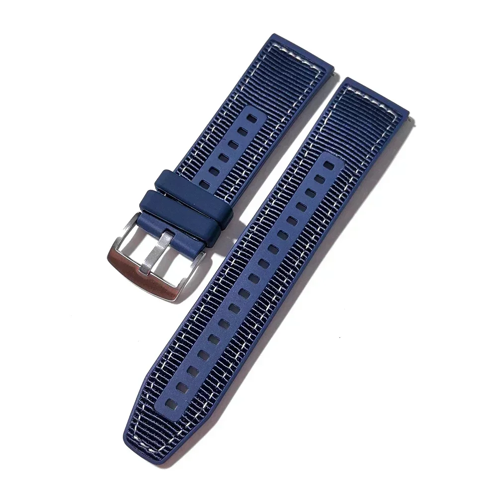 Cinturino da 22mm per Polar Vantage V3 cinturino in Silicone intrecciato in Nylon per POLAR Grit X Pro / Vantage M2 M cinturino per cinturino