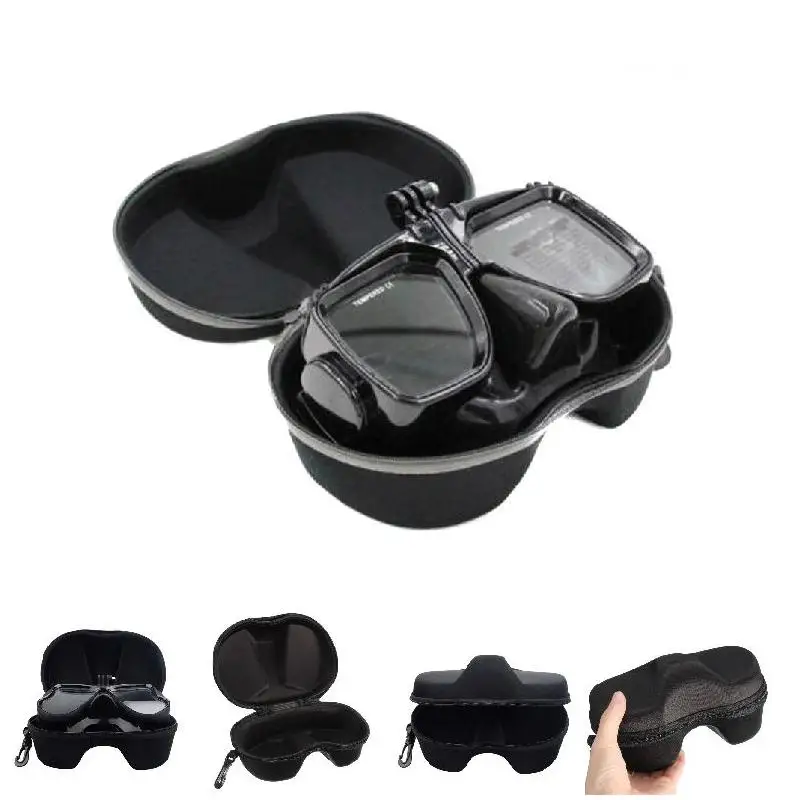 

GoPro чехол для очков для дайвинга, водонепроницаемая сумка для хранения маски для подводного плавания, аксессуары для снаряжения для плавания