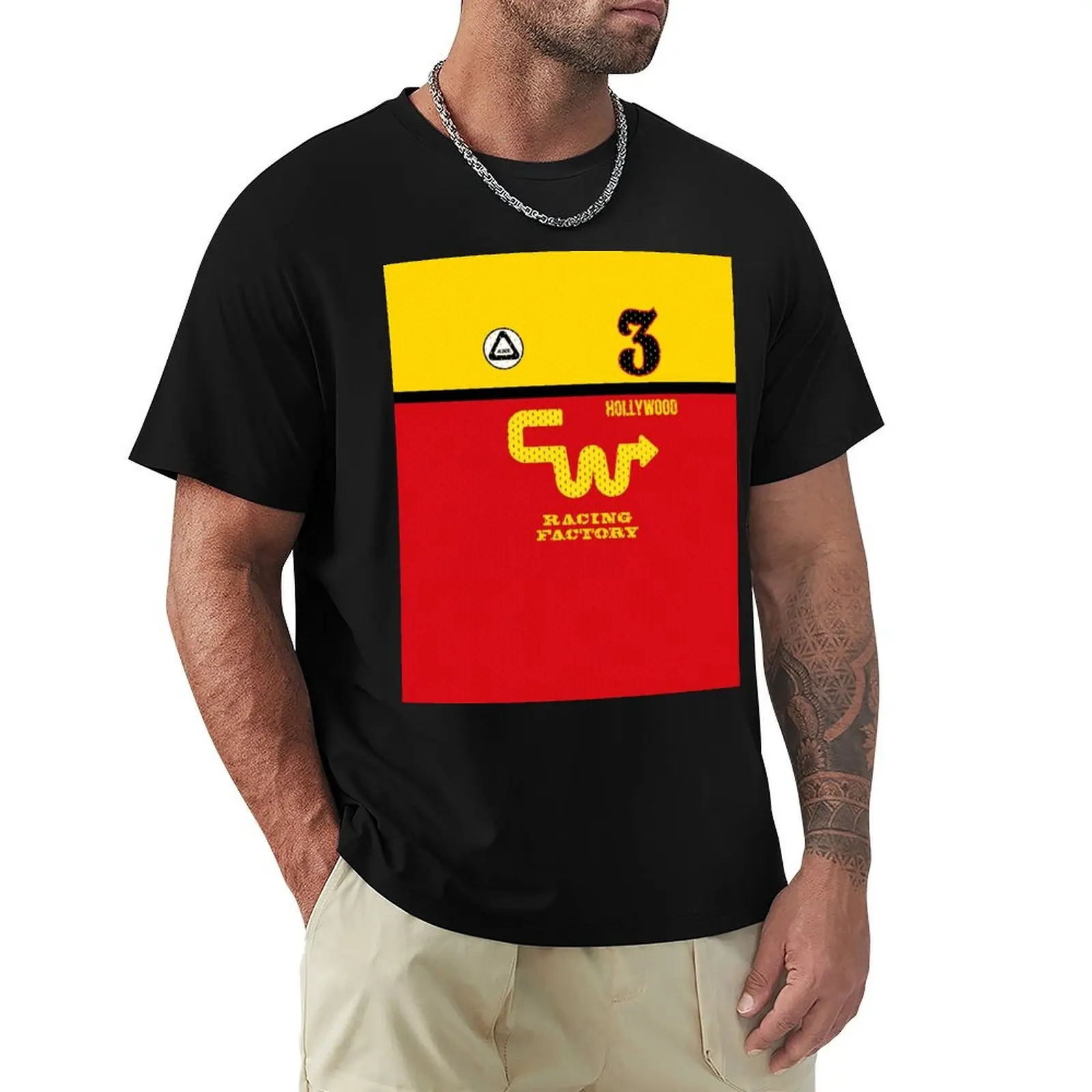 CW BMX RACING - MIKE MIRANDA - no.3 replica T-Shirt Big and Tall Short Sleeve Tee