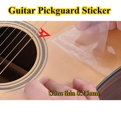 1PC Wooden Guitar Shield Transparent ballad 40/41 inch Backboard Mudguard No trace string adsorbent Protective board sticker SSS