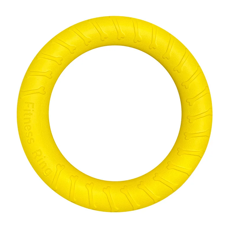 Dog Toys Pet Flying Discs Training Ring Puller Anti-Bite Floating Interactive Supplies Dog Flying Disk Toys Aggressive Chewing ๏ปฟ