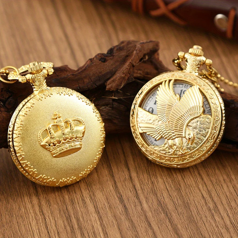 

2 шт./компл. женские карманные часы, винтажные классические карманные часы с цепочкой и ожерельем для женских карманных часов с коробкой, лучшие подарки