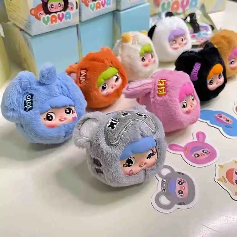 New Baby Three Yaya Little Mischievong Bag Blind Box Cute Bag Decoration Pendant Vinyl Doll Mystery Box Birthday Surprise Gift