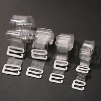 Women Clear Bra Straps Invisible Transparent Elastic Bra Belt Shoulder Straps Adjustable Underwear Intimates Accessories for PC