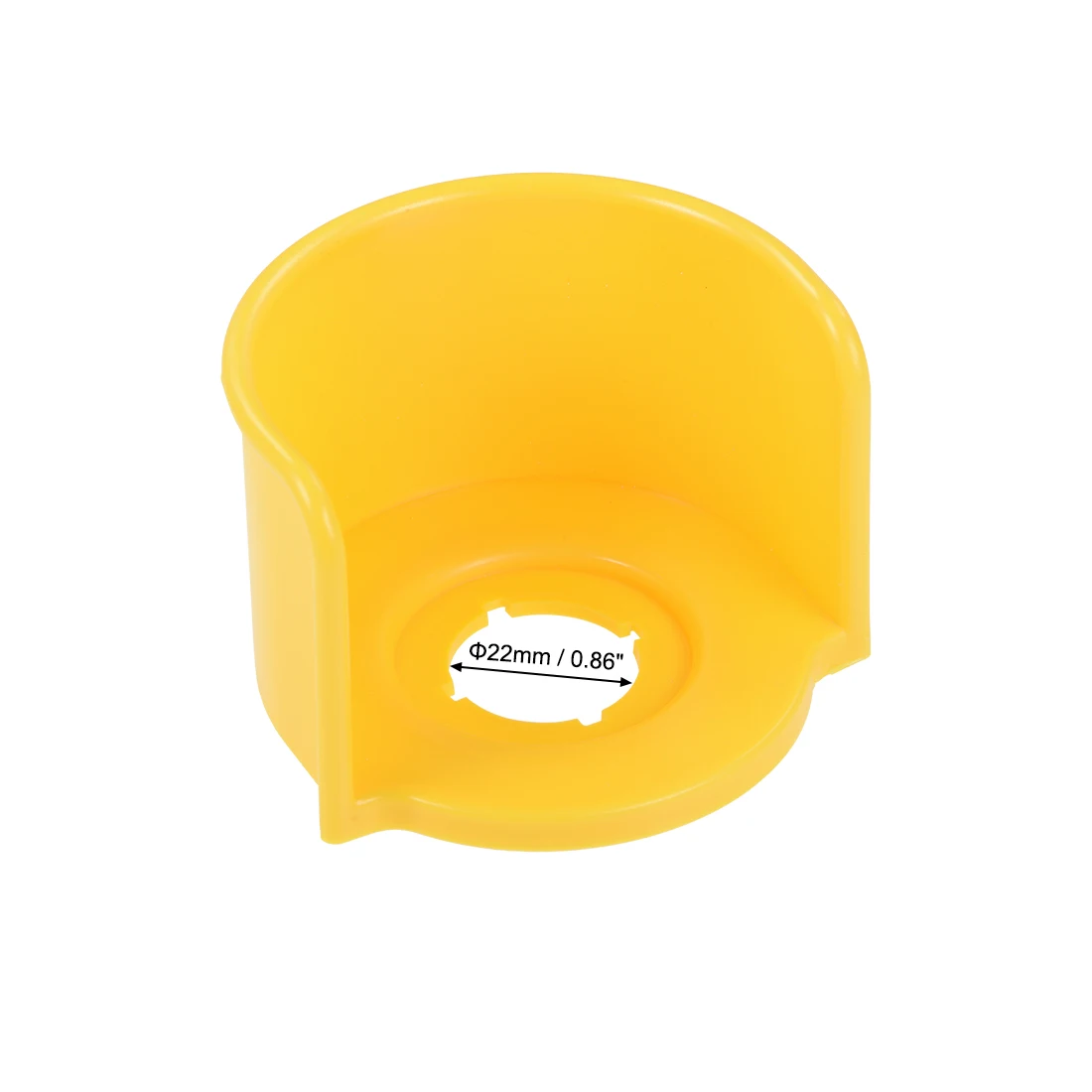 Cubierta protectora de interruptor de botón de parada de emergencia, cubierta protectora de 22/25/30mm, accesorio de caja protectora de interruptor de botón, 2 uds.