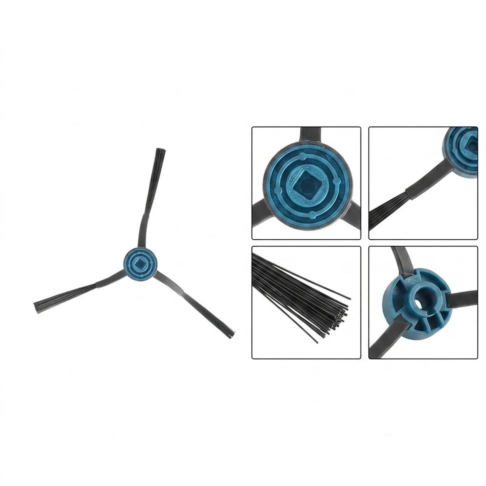 For Eureka J15 Pro For Ultra Replacement Accessories Robust Side Brushes in Convenient Packs of 6 or 10 Pieces