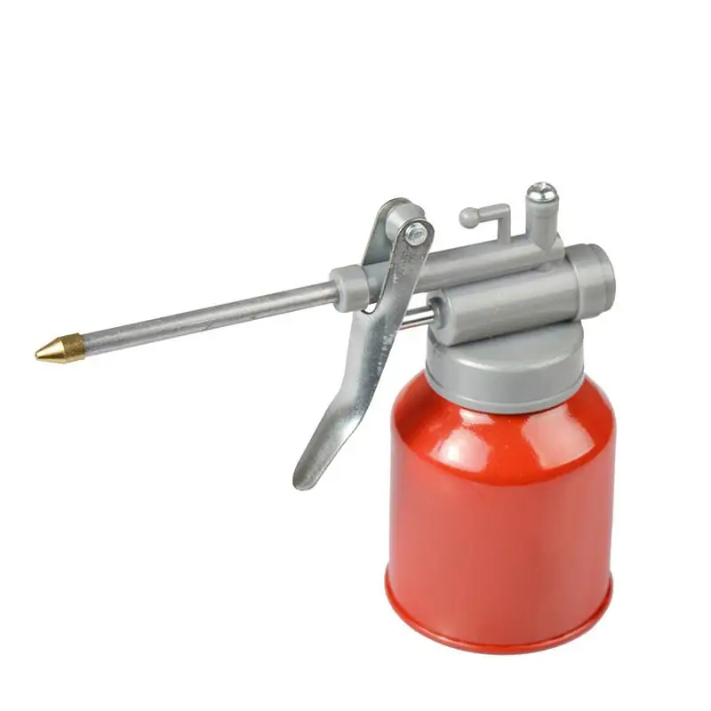 Oil Can Oiler Lubrication Oil Metal Plastic Machine Oil Pot Extended Hose High Pressure Pump Grease Guns Car Repair Tool