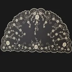 Embroidery Lace Mantilla Women Head Covering Church Catholic Veil